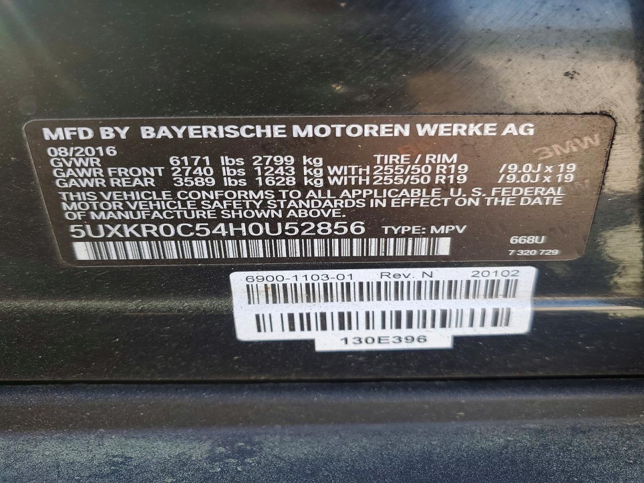 2017 BMW X5 XDRIVE35I photo 40