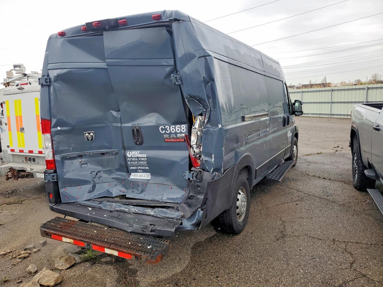 2020 RAM PROMASTER 3500 DELIVERY VAN photo 5