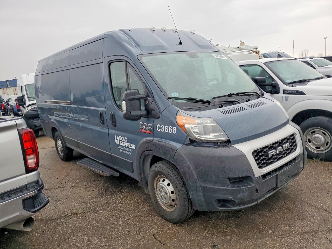 2020 RAM PROMASTER 3500 DELIVERY VAN photo 7
