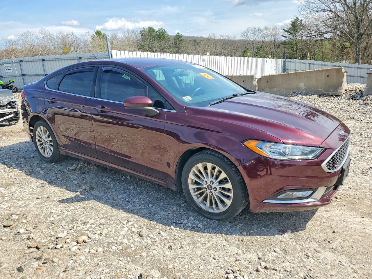 2017 FORD FUSION S photo 10