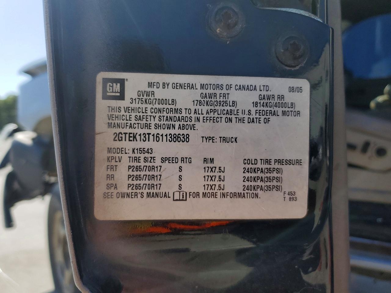 2006 GMC NEW SIERRA K1500 photo 25