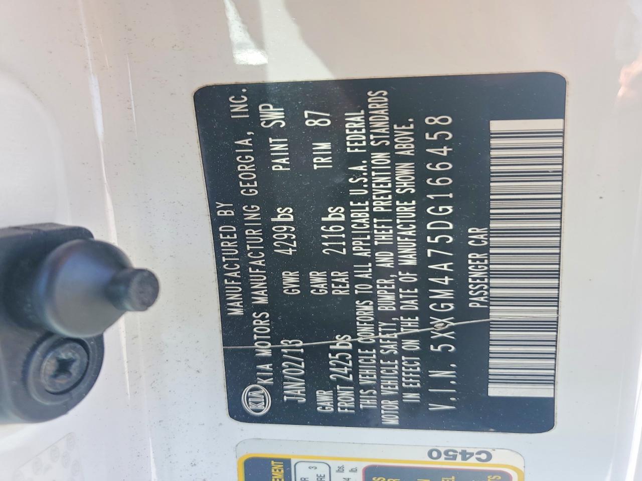 2013 KIA OPTIMA LX photo 23