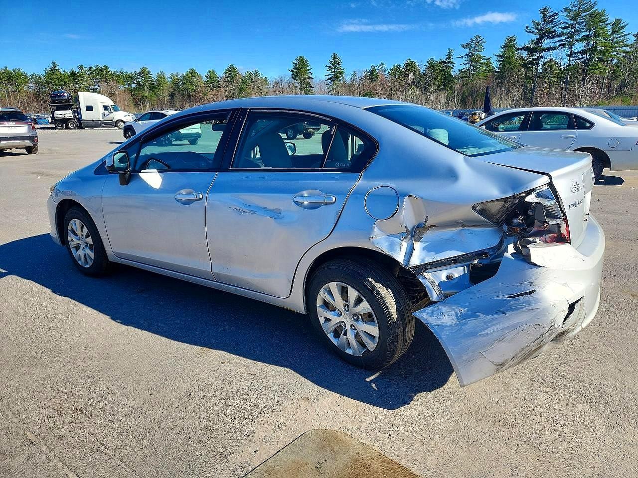 2012 HONDA CIVIC LX photo 3