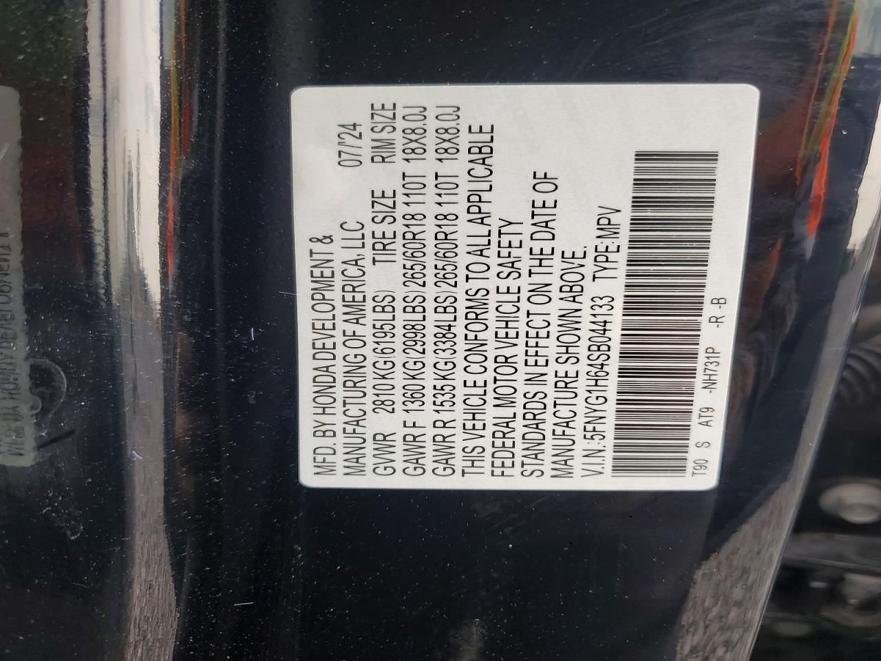 2025 HONDA PILOT TRAILSPORT photo 25
