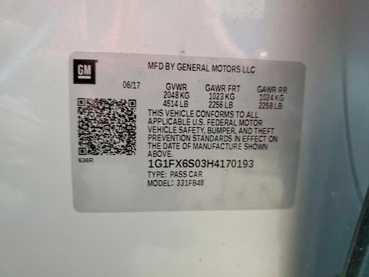 2017 CHEVROLET BOLT EV PREMIER photo 13