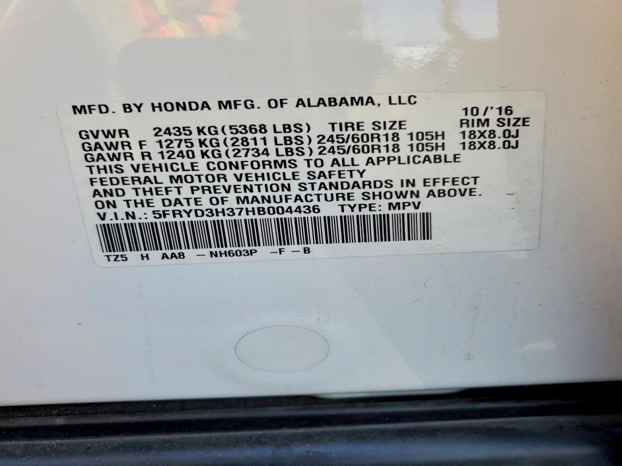 2017 ACURA MDX photo 27