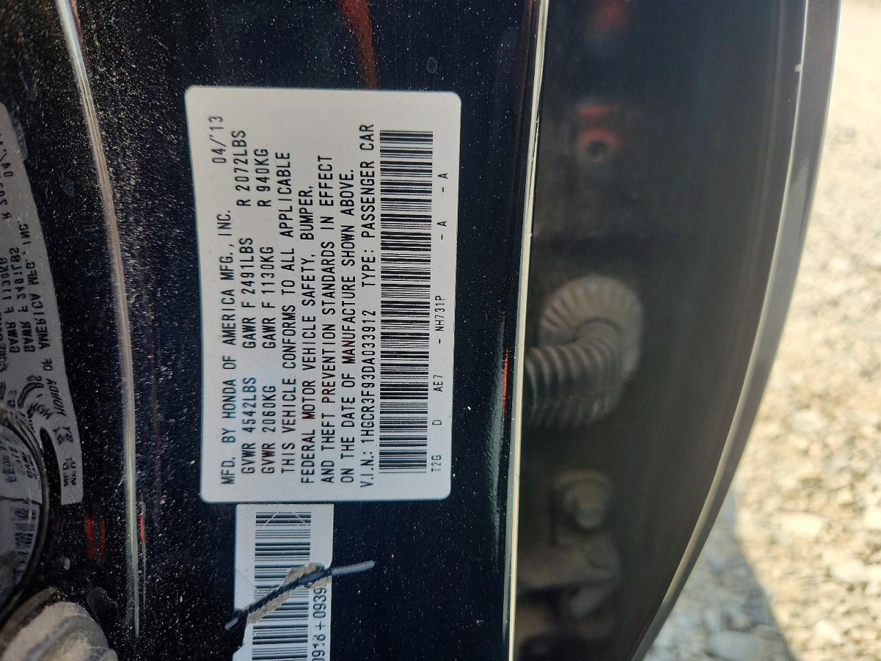 2013 HONDA ACCORD TOURING photo 25