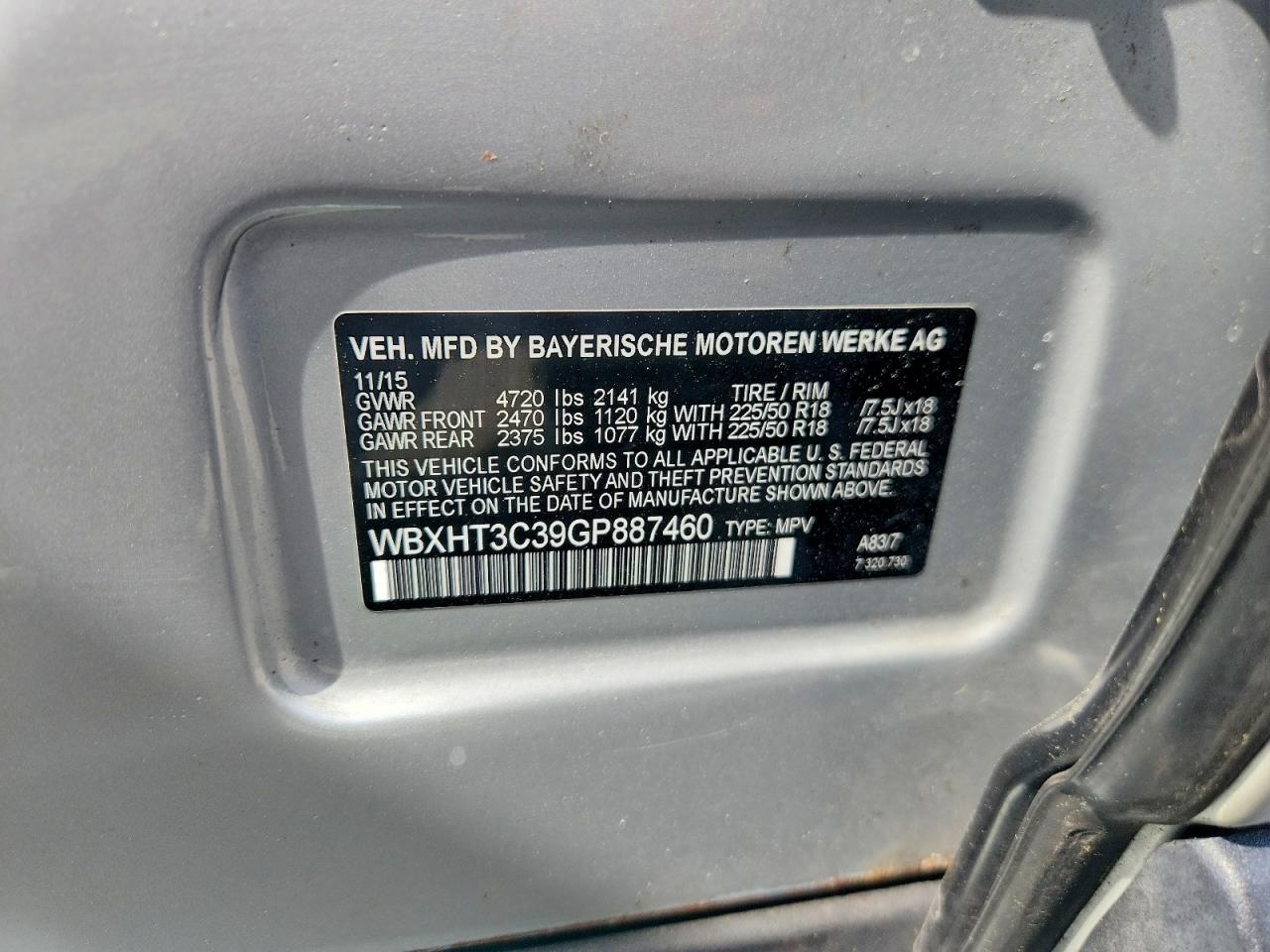 2016 BMW X1 XDRIVE28I photo 37
