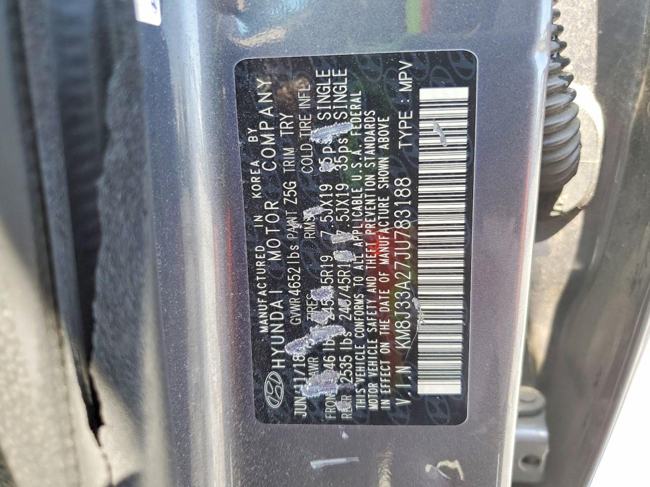 2018 HYUNDAI TUCSON VALUE photo 13