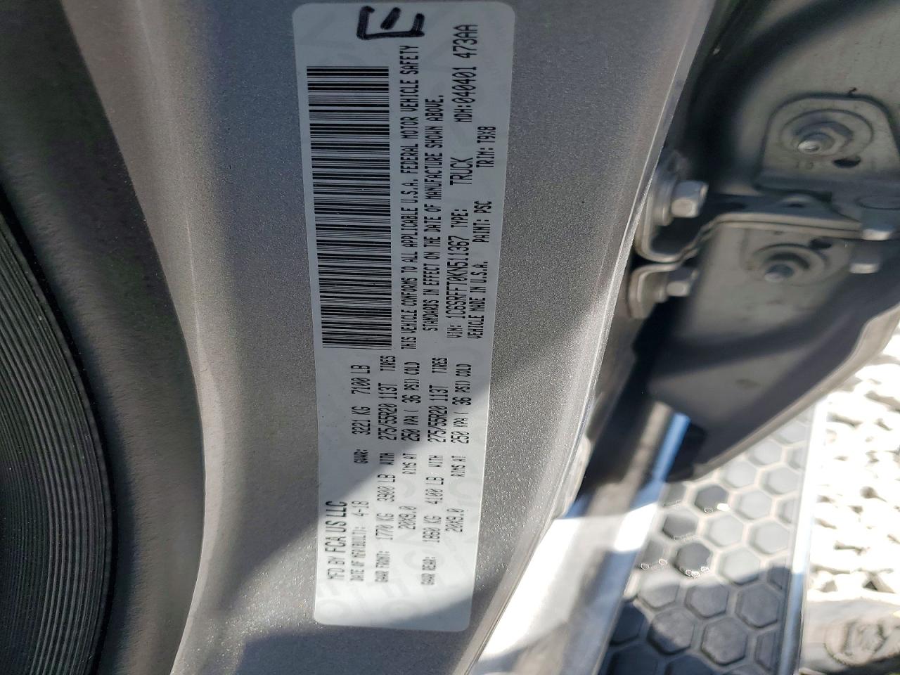 2019 RAM 1500 BIG HORN photo 23