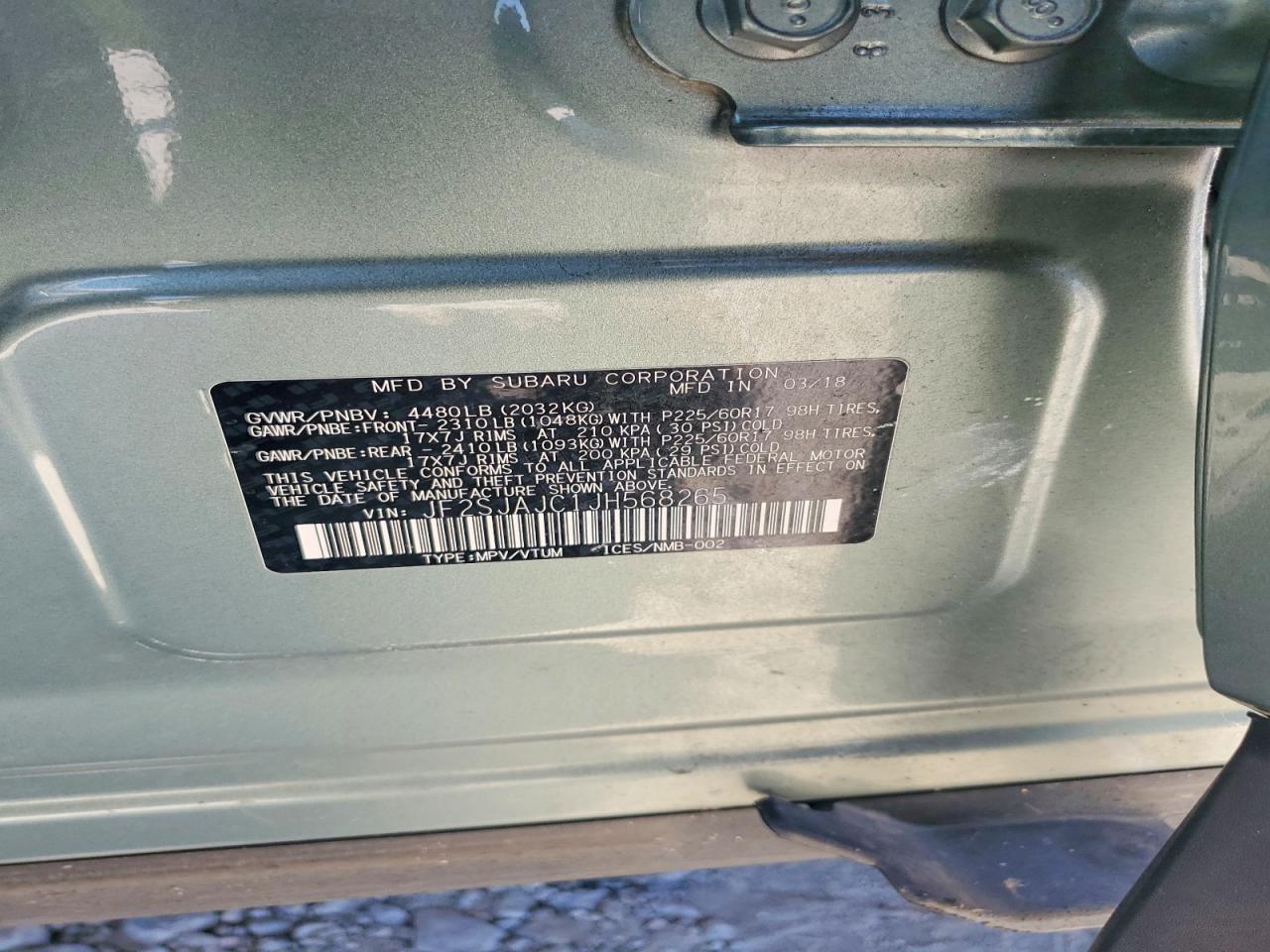 2018 SUBARU FORESTER 2.5I LIMITED photo 37
