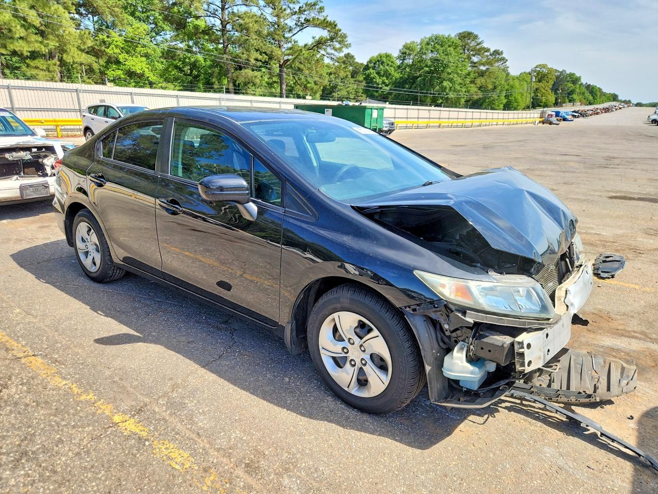2014 HONDA CIVIC LX photo 4