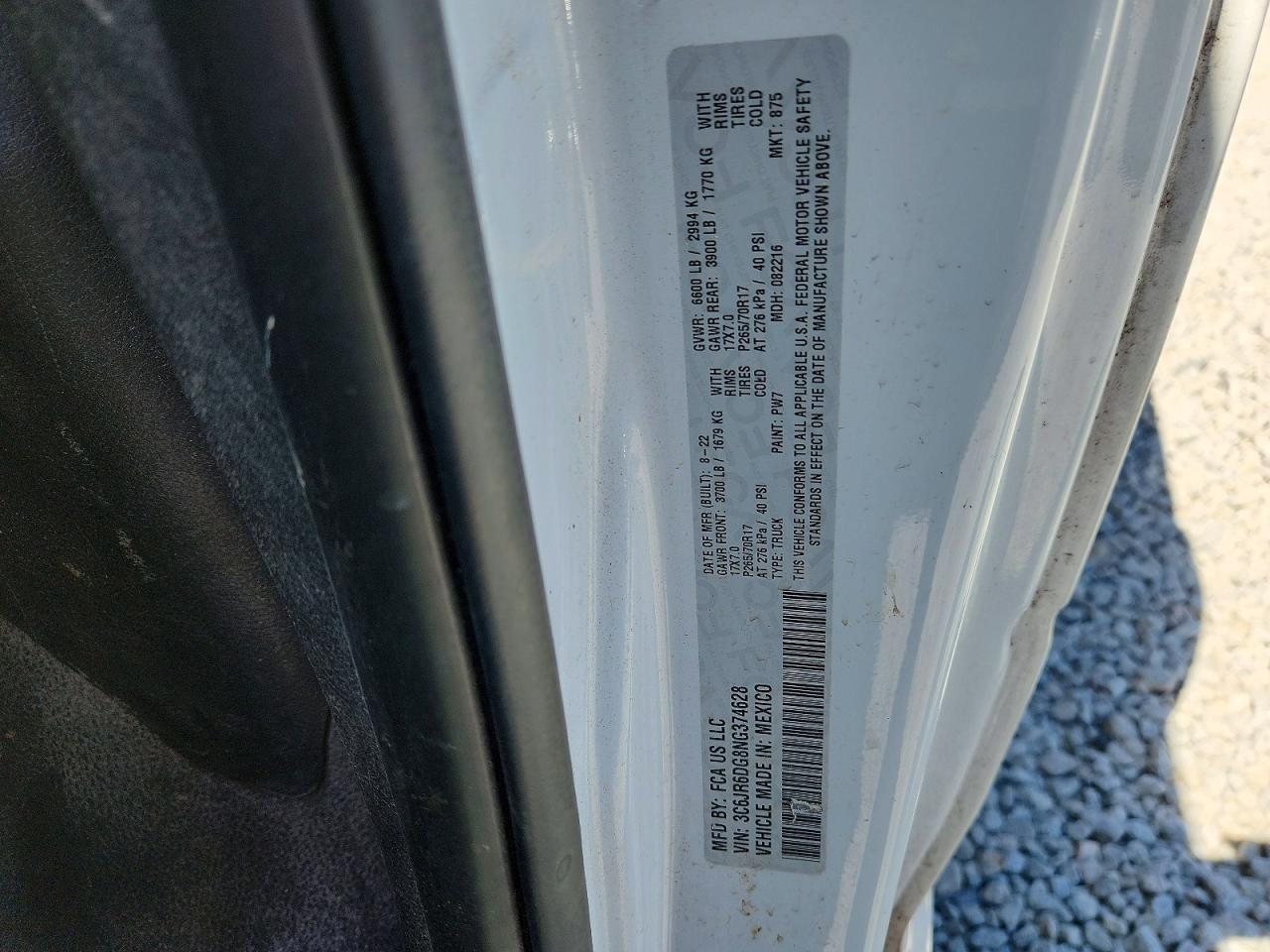 2022 RAM 1500 CLASSIC TRADESMAN photo 25