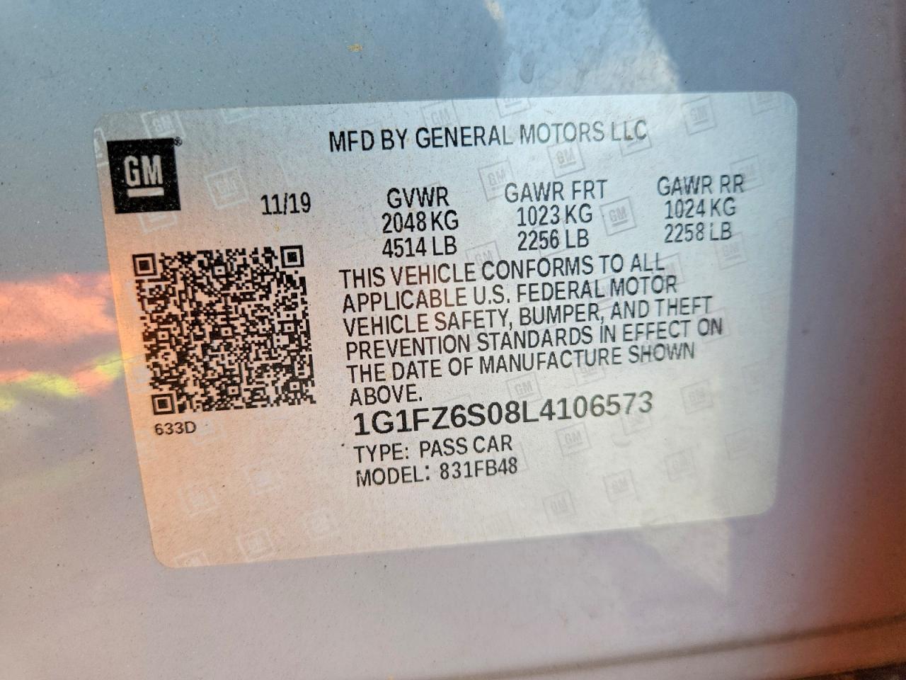 2020 CHEVROLET BOLT EV PREMIER photo 25