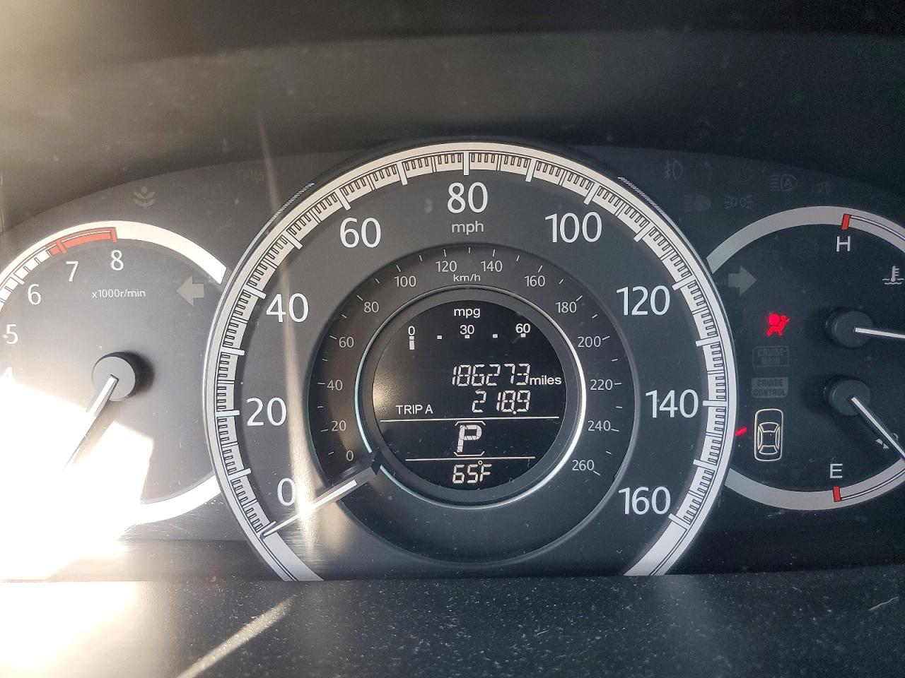 2013 HONDA ACCORD EX photo 9