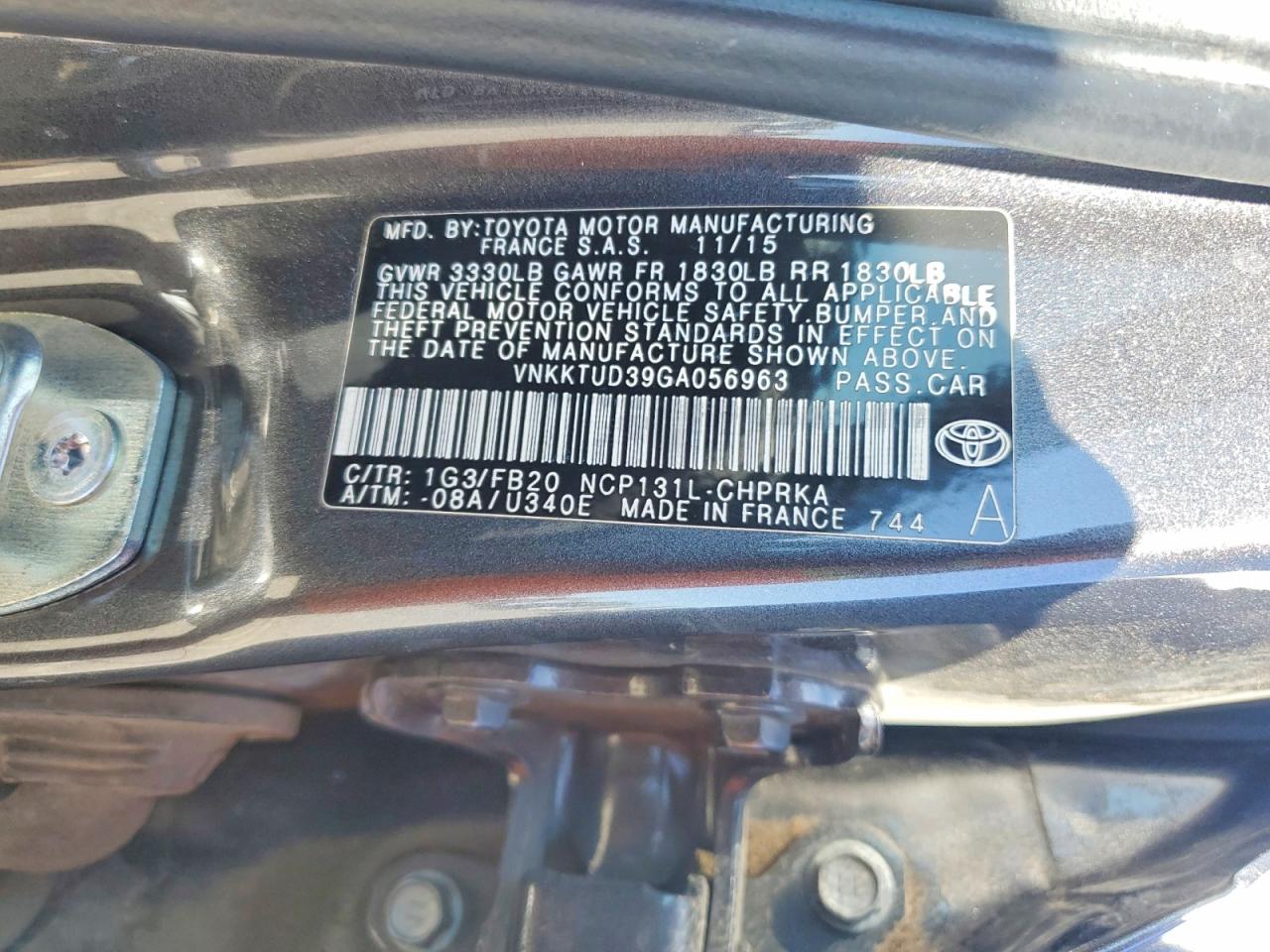 2016 TOYOTA YARIS 5-DOOR LE photo 23