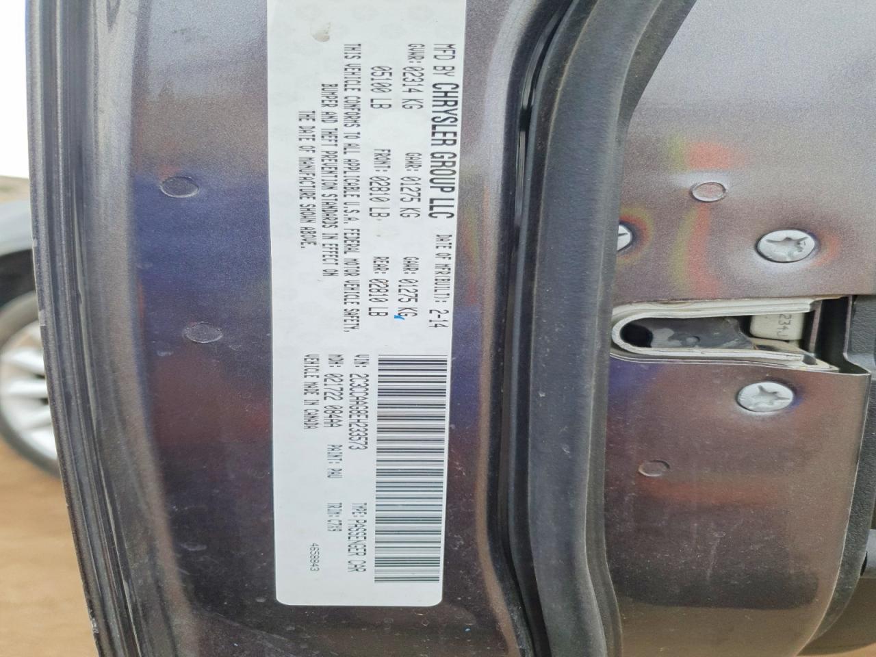 2014 CHRYSLER 300 photo 37