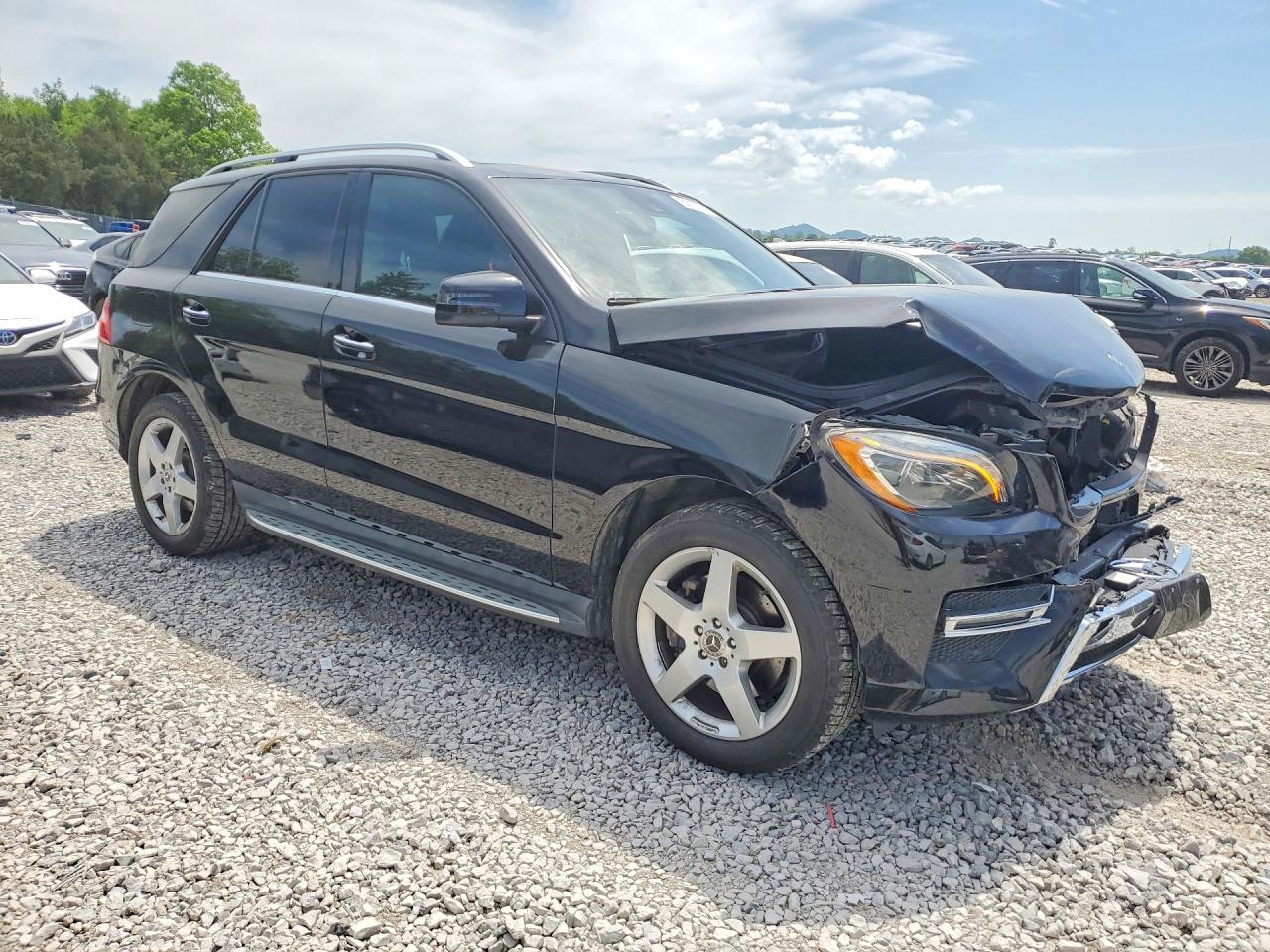 2015 MERCEDES-BENZ ML 350 4MATIC photo 10
