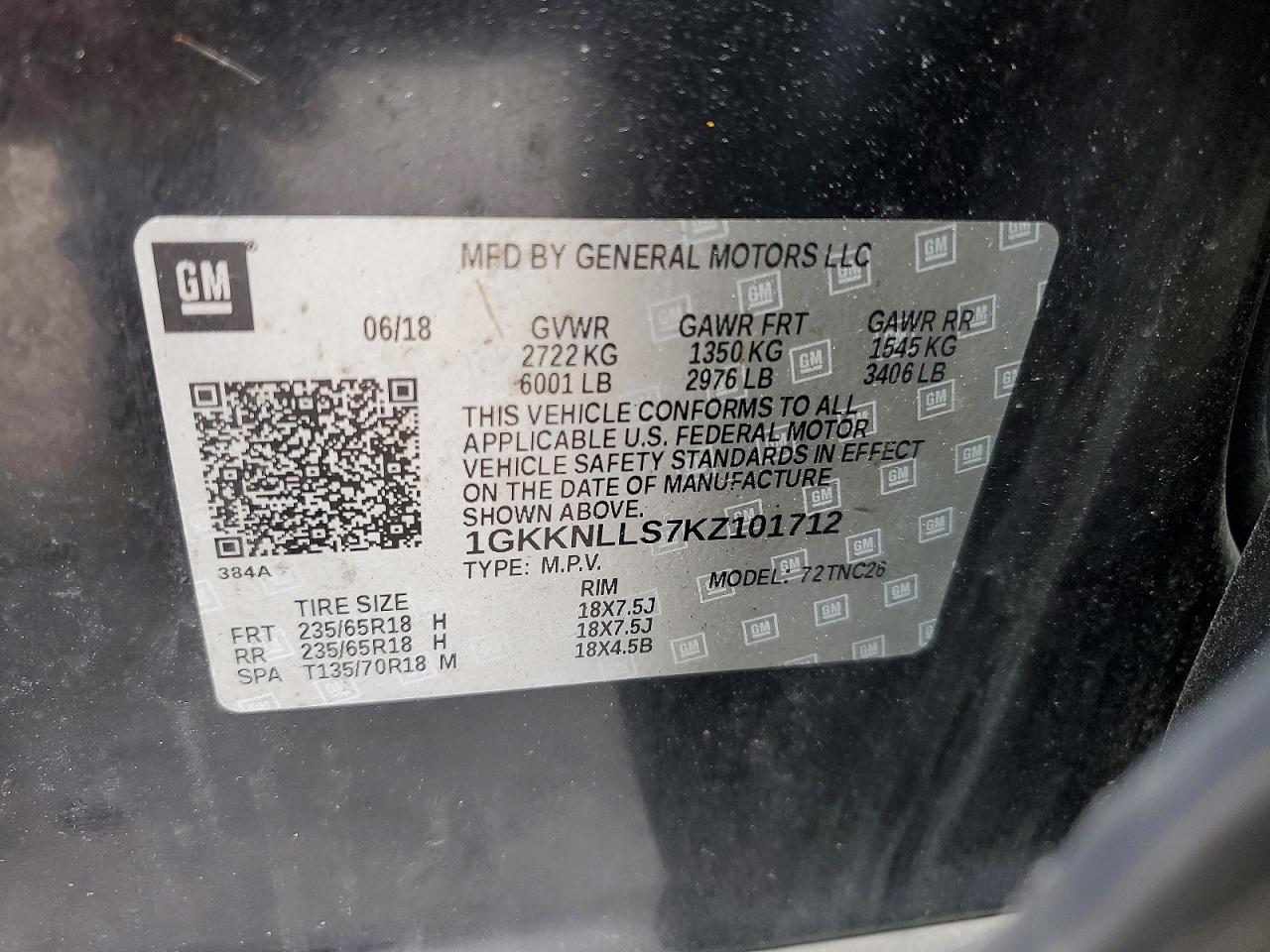 2019 GMC ACADIA SLE photo 14