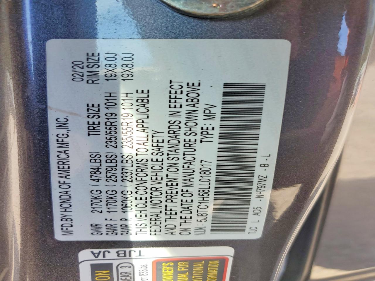 2020 ACURA RDX TECHNOLOGY photo 25