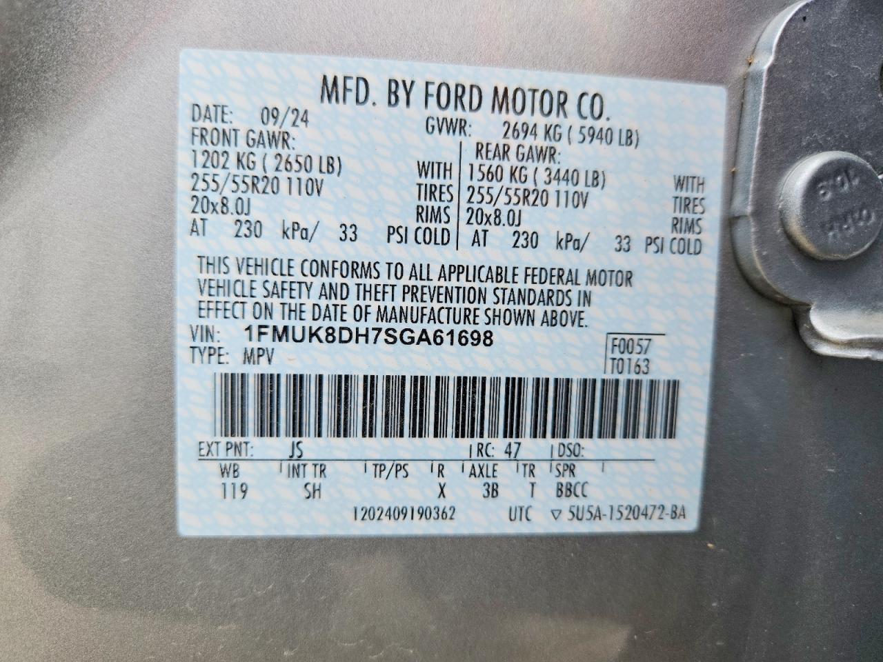 2025 FORD EXPLORER ACTIVE photo 27