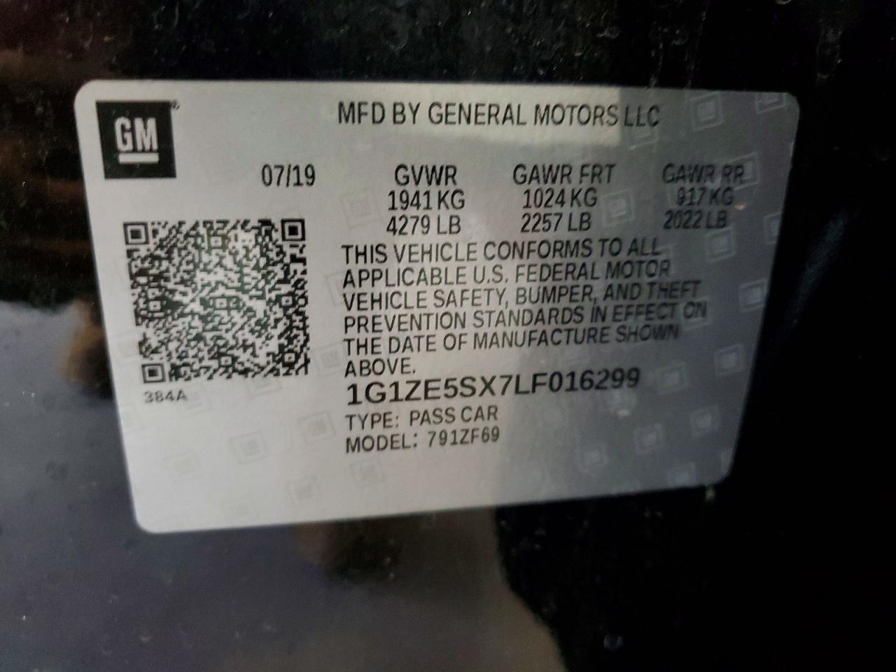 2020 CHEVROLET MALIBU PREMIER photo 23