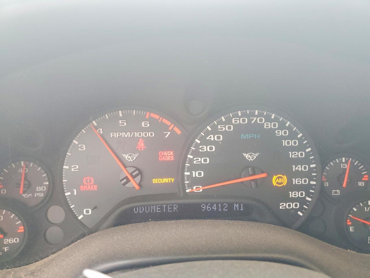 2001 CHEVROLET CORVETTE photo 9