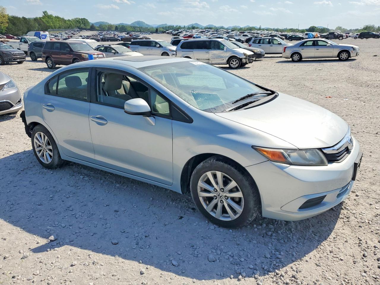 2012 HONDA CIVIC EX photo 7