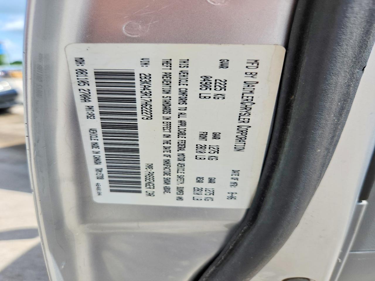 2007 DODGE CHARGER SE photo 34