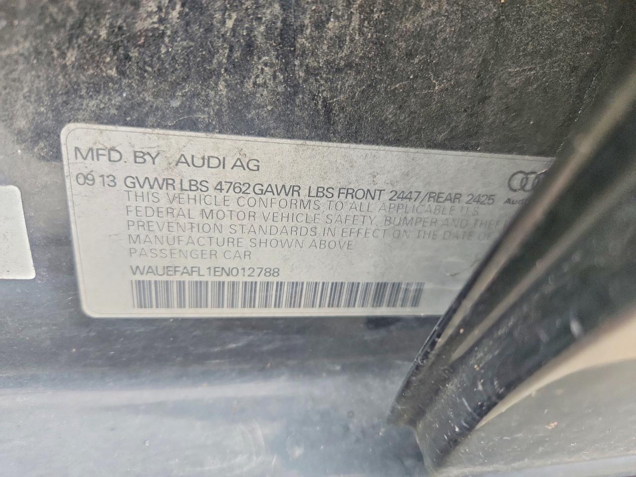 2014 AUDI A4 PREMIUM PLUS photo 12