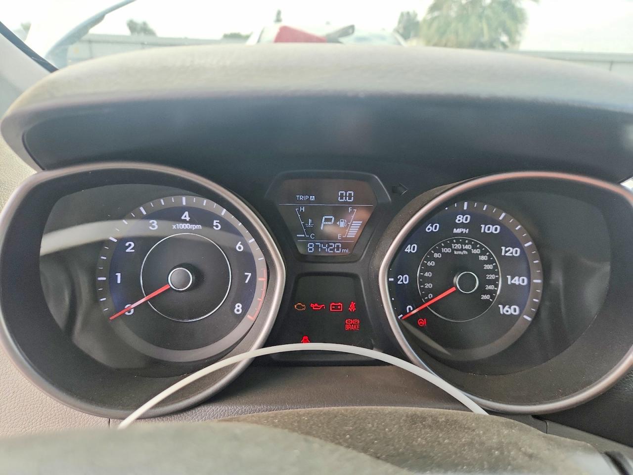 2012 HYUNDAI ELANTRA GLS photo 9