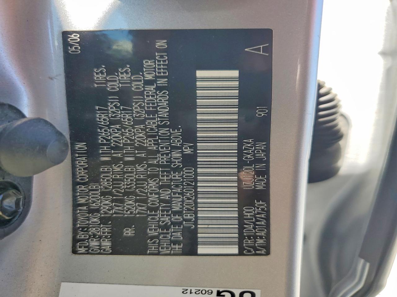 2006 LEXUS GX 470 photo 27
