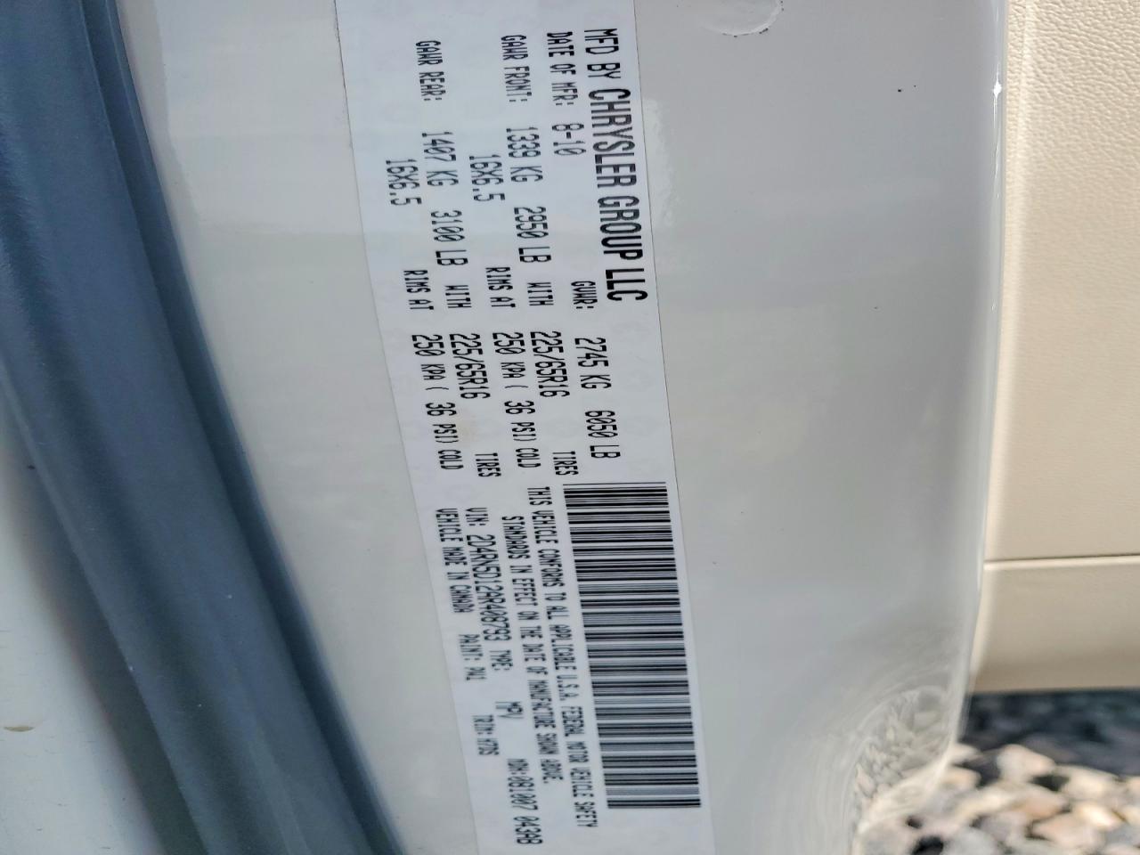 2010 DODGE GRAND CARAVAN SXT photo 13