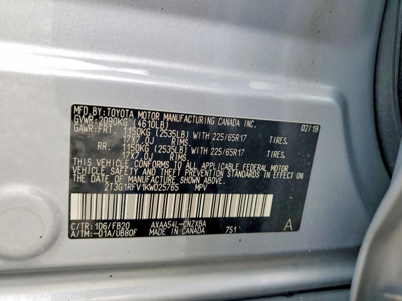 2019 TOYOTA RAV4 photo 25