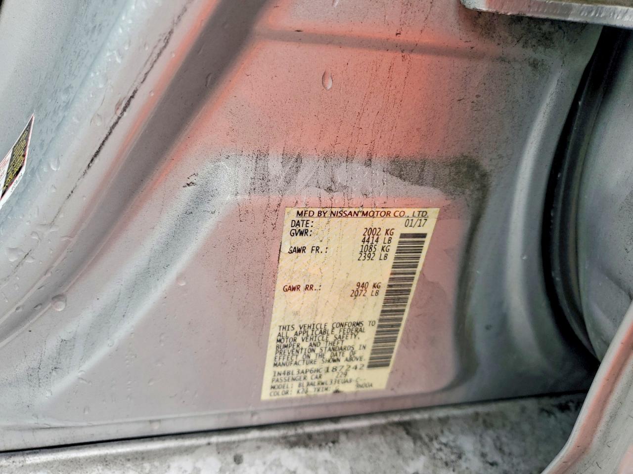 2017 NISSAN ALTIMA 3.5 SL photo 12