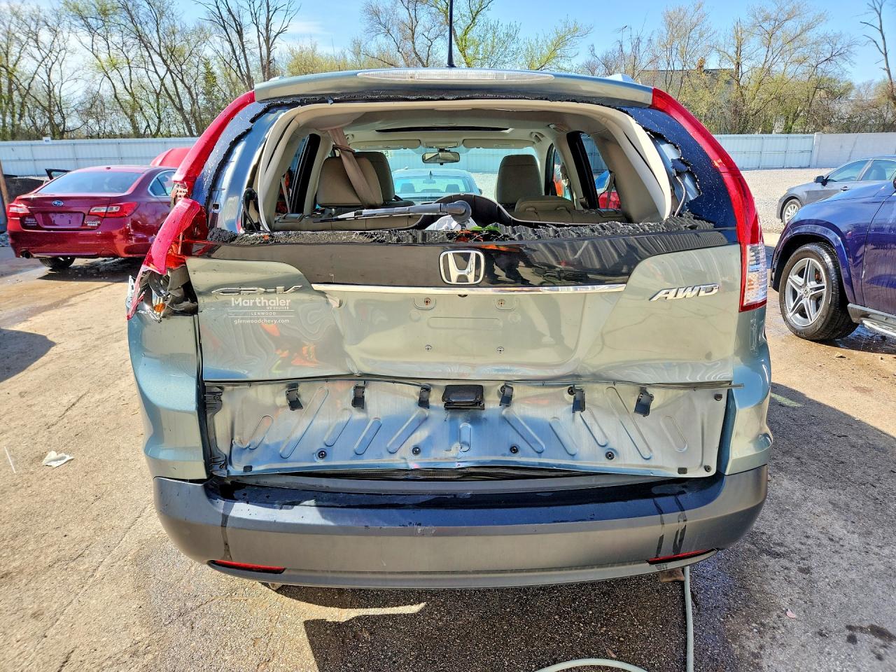 2012 HONDA CR-V EXL photo 16