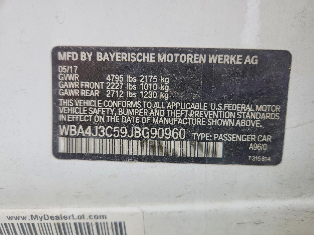2018 BMW 430XI GRAN COUPE photo 12