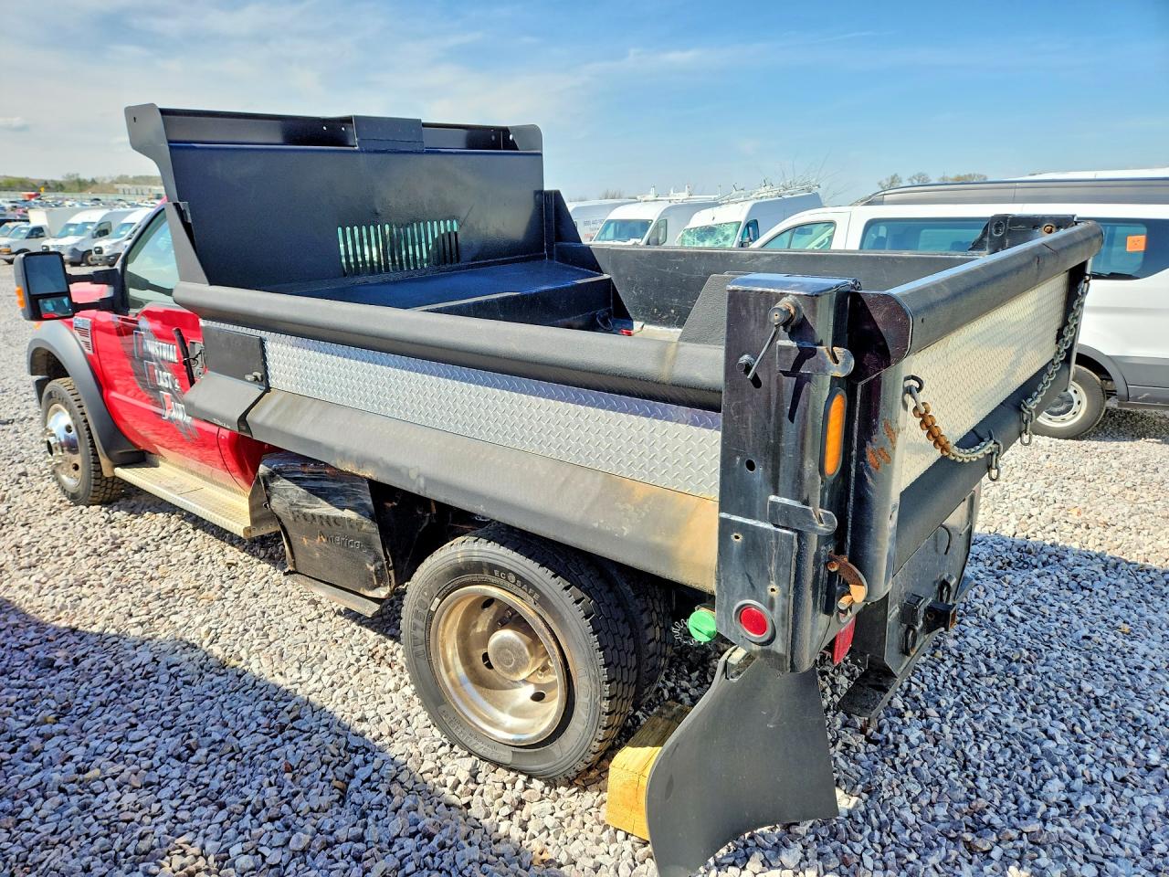 2008 FORD F550 SUPER DUTY DUMP TRUCK photo 3
