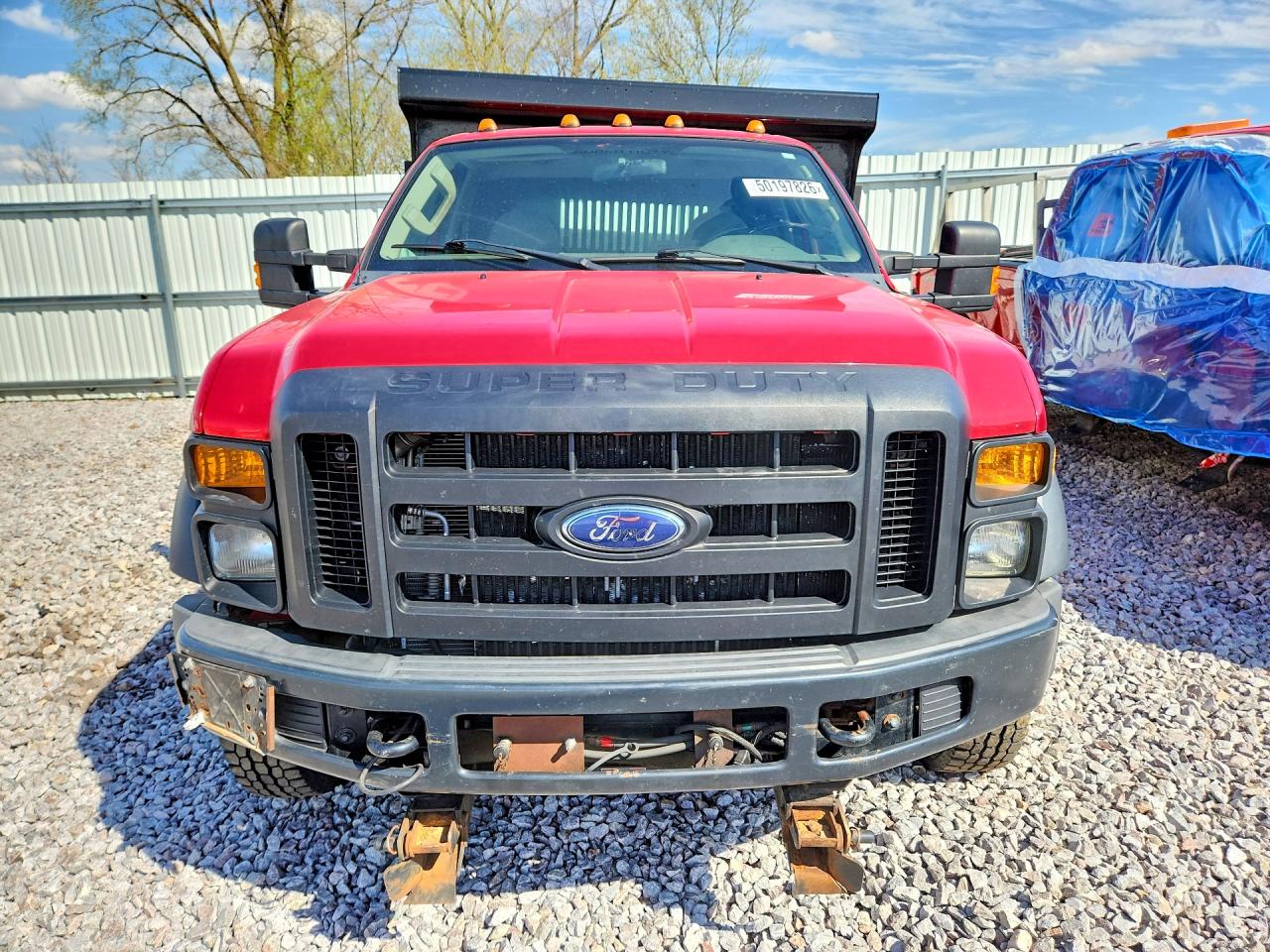 2008 FORD F550 SUPER DUTY DUMP TRUCK photo 9