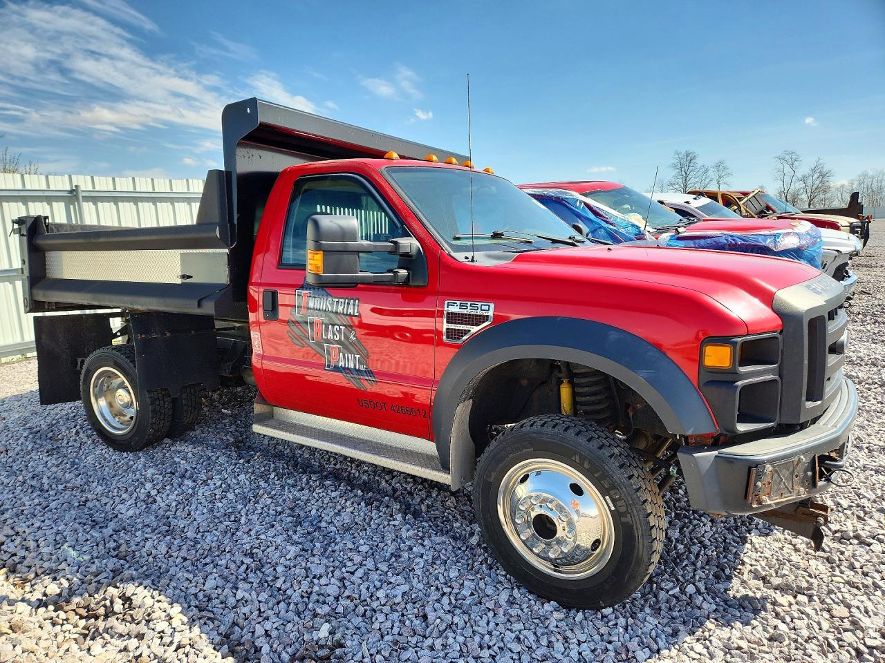 2008 FORD F550 SUPER DUTY DUMP TRUCK photo 7
