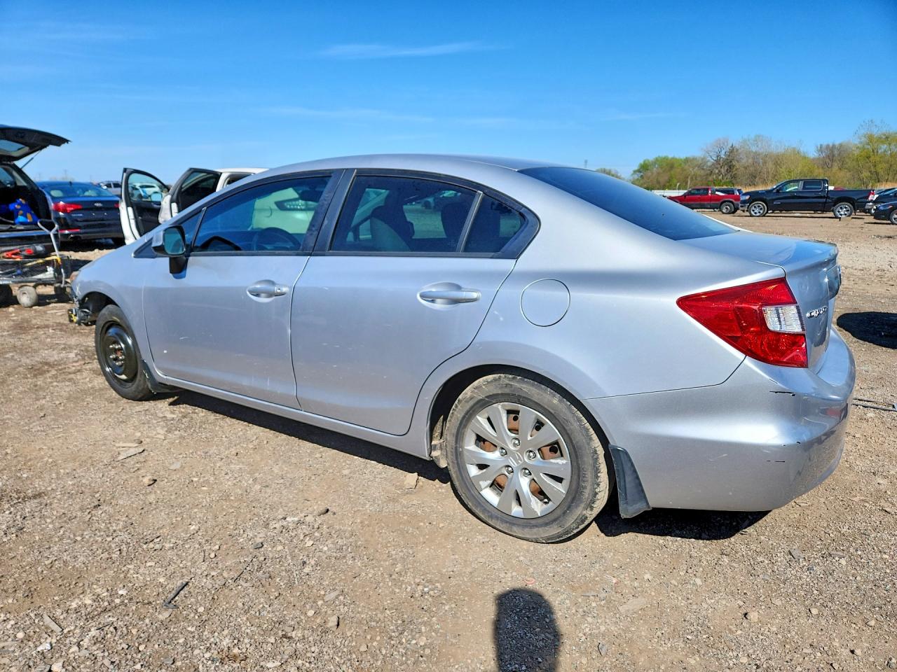 2012 HONDA CIVIC LX photo 4