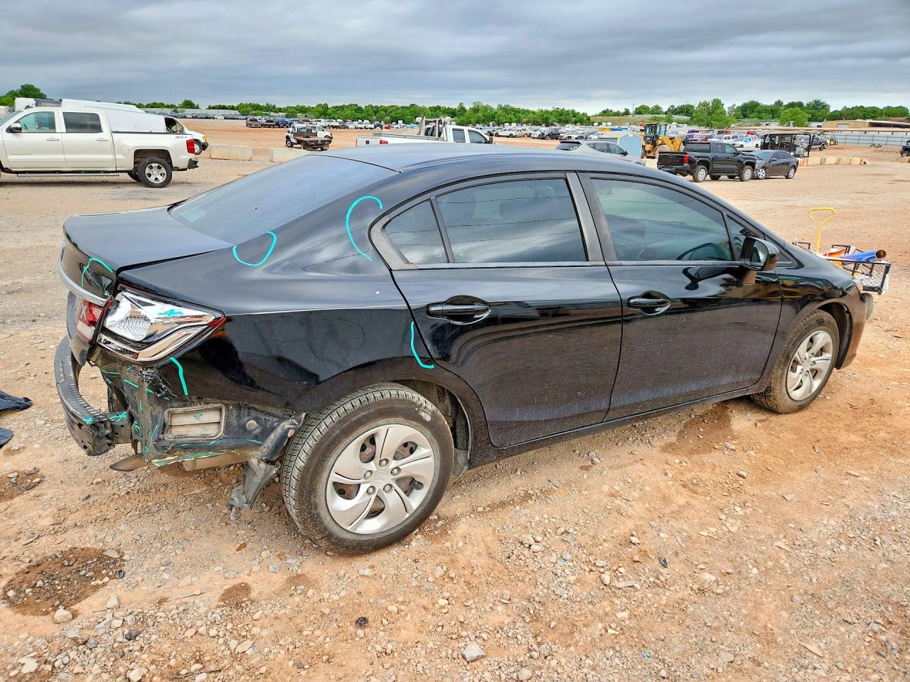 2015 HONDA CIVIC LX photo 3