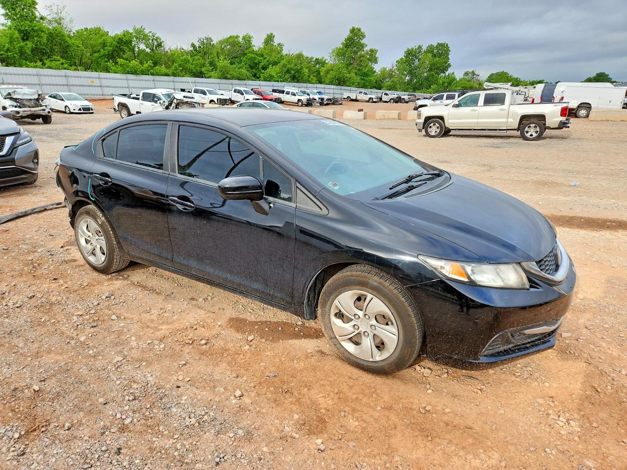 2015 HONDA CIVIC LX photo 4