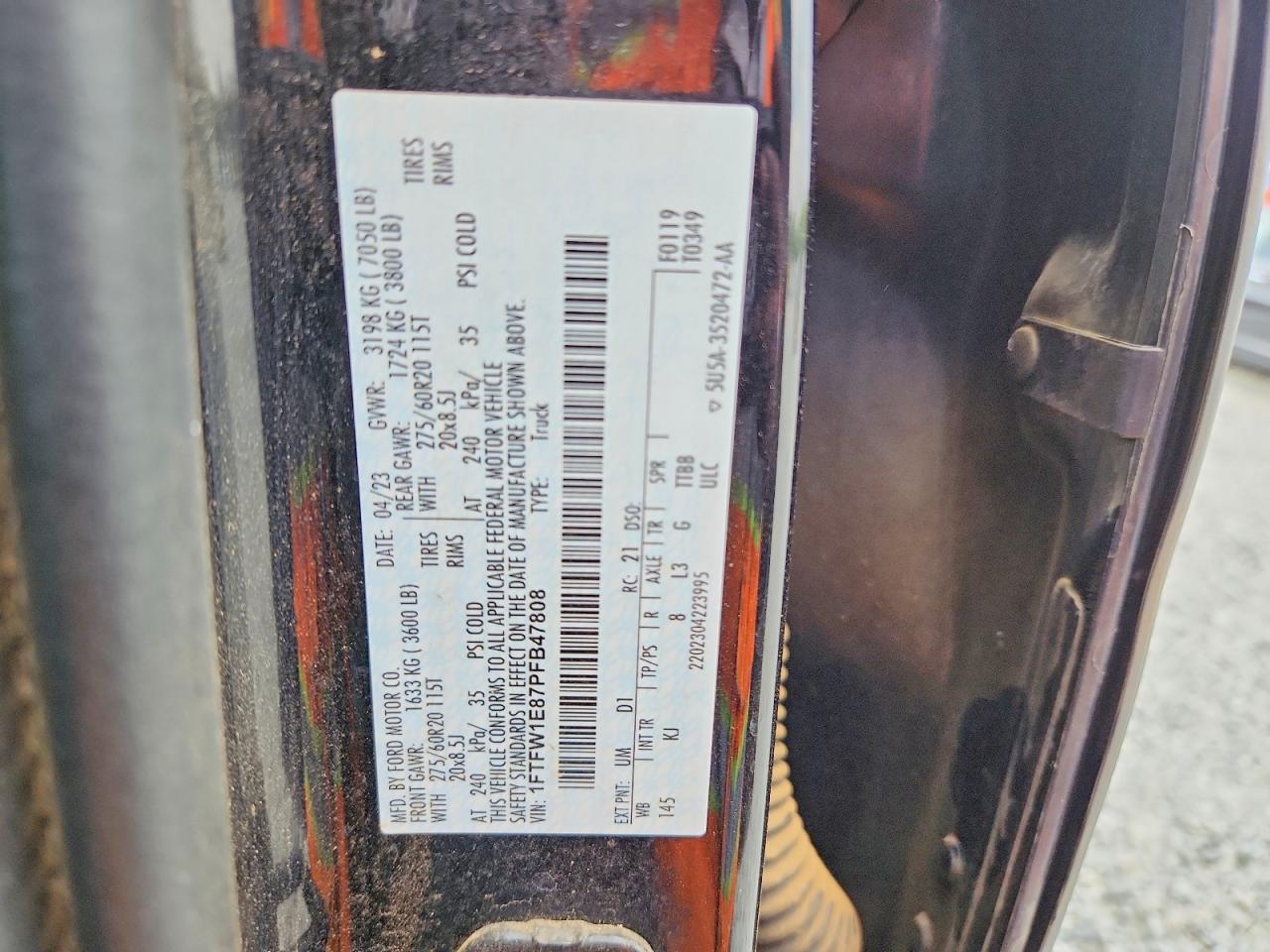 2023 FORD F150 SUPERCREW photo 25