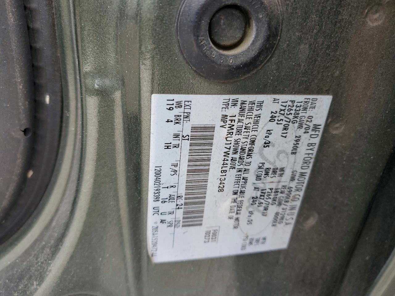 2004 FORD EXPEDITION EDDIE BAUER photo 23