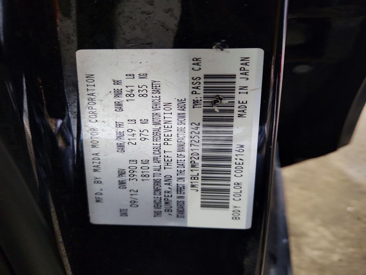2013 MAZDA 3 I photo 27