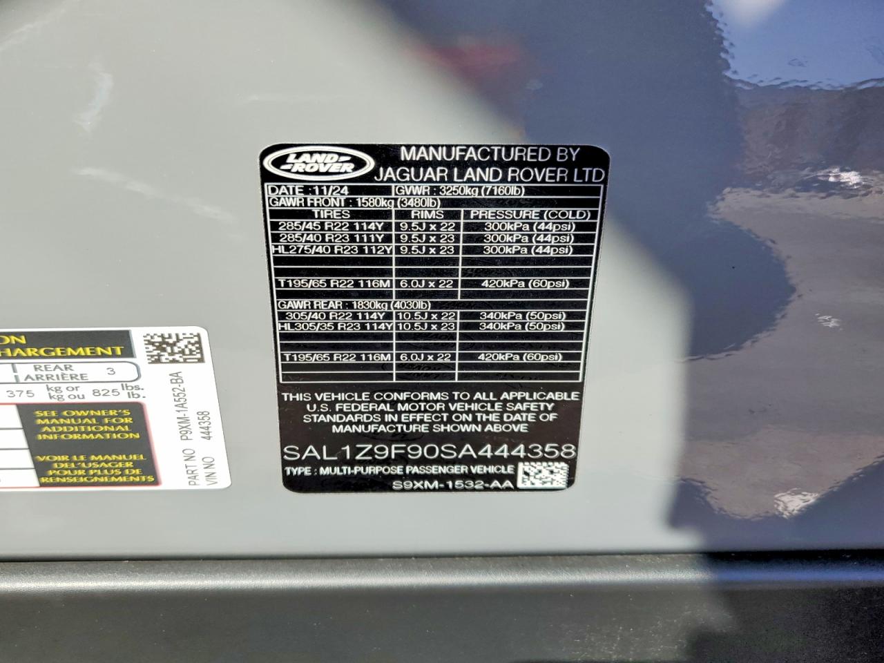 2025 LAND ROVER RANGE ROVER SPORT SV EDITION TWO photo 25