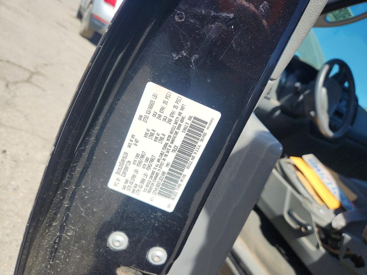 2007 DODGE RAM 1500 ST photo 12