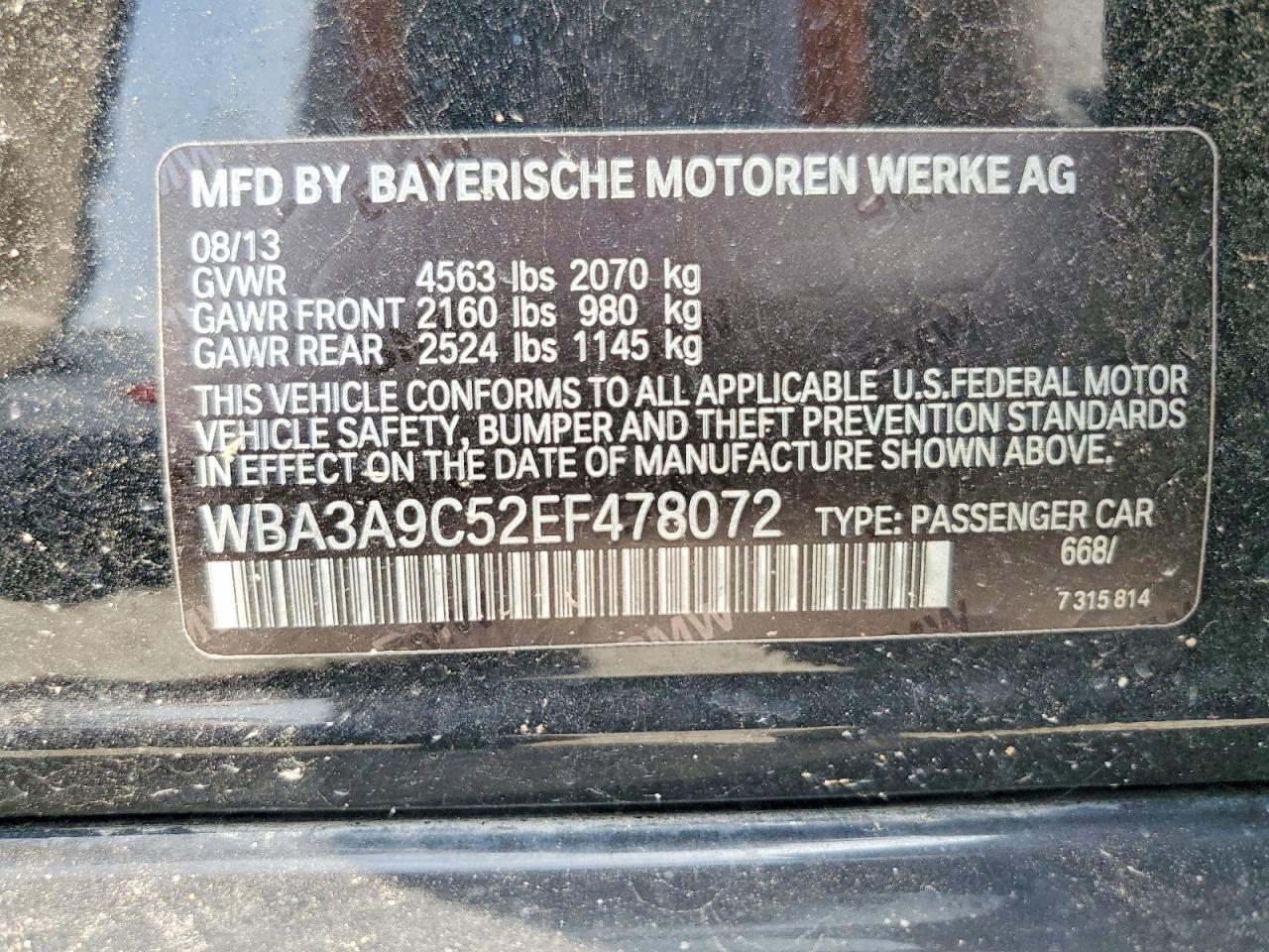 2014 BMW 335 I photo 23