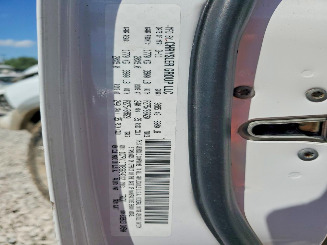 2011 DODGE RAM 1500 photo 34